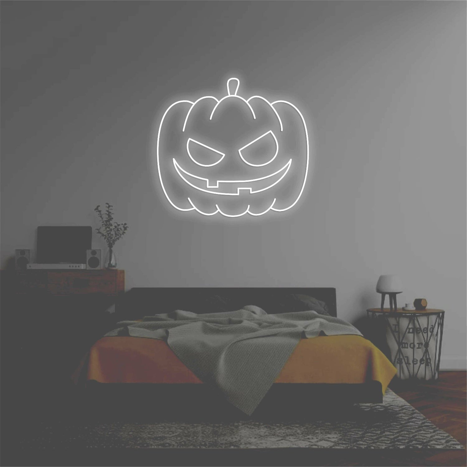 Pumpkin Head Neon Sign | Shineneon
