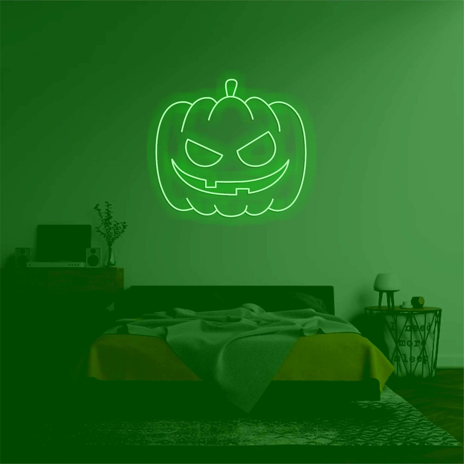 Pumpkin Head Neon Sign | Shineneon