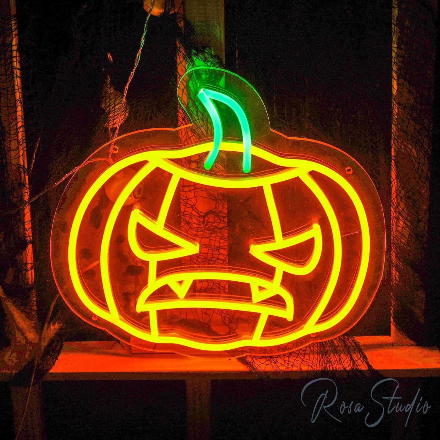 Pumpkin Neon Sign Halloween Decor | Shineneon