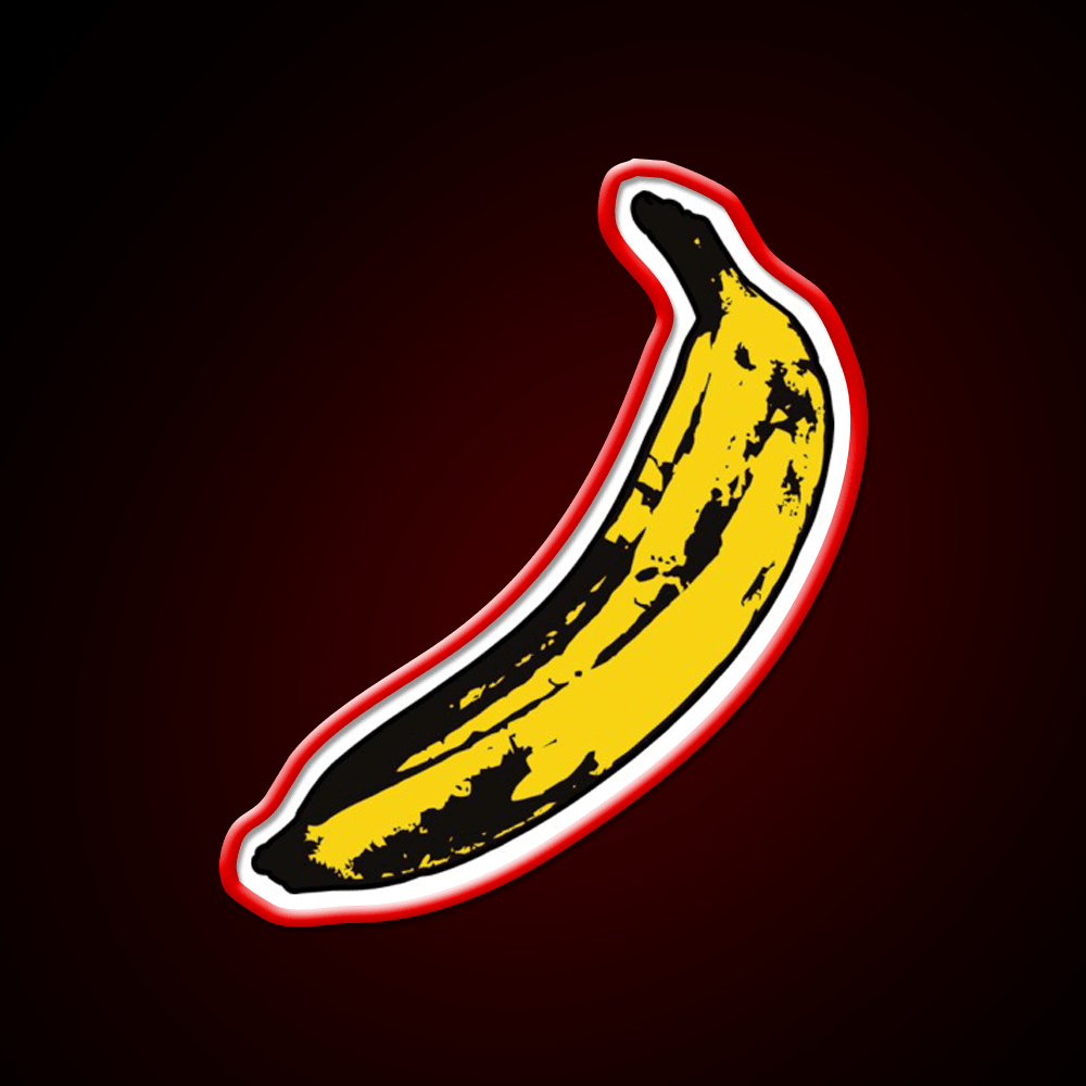 Punk Banana Snack Food Led Neon Sign Rgb Color - Shineneon