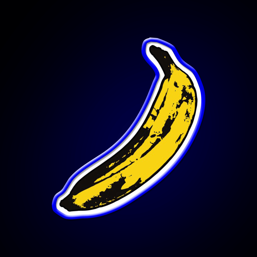 Punk Banana Snack Food Led Neon Sign Rgb Color - Shineneon