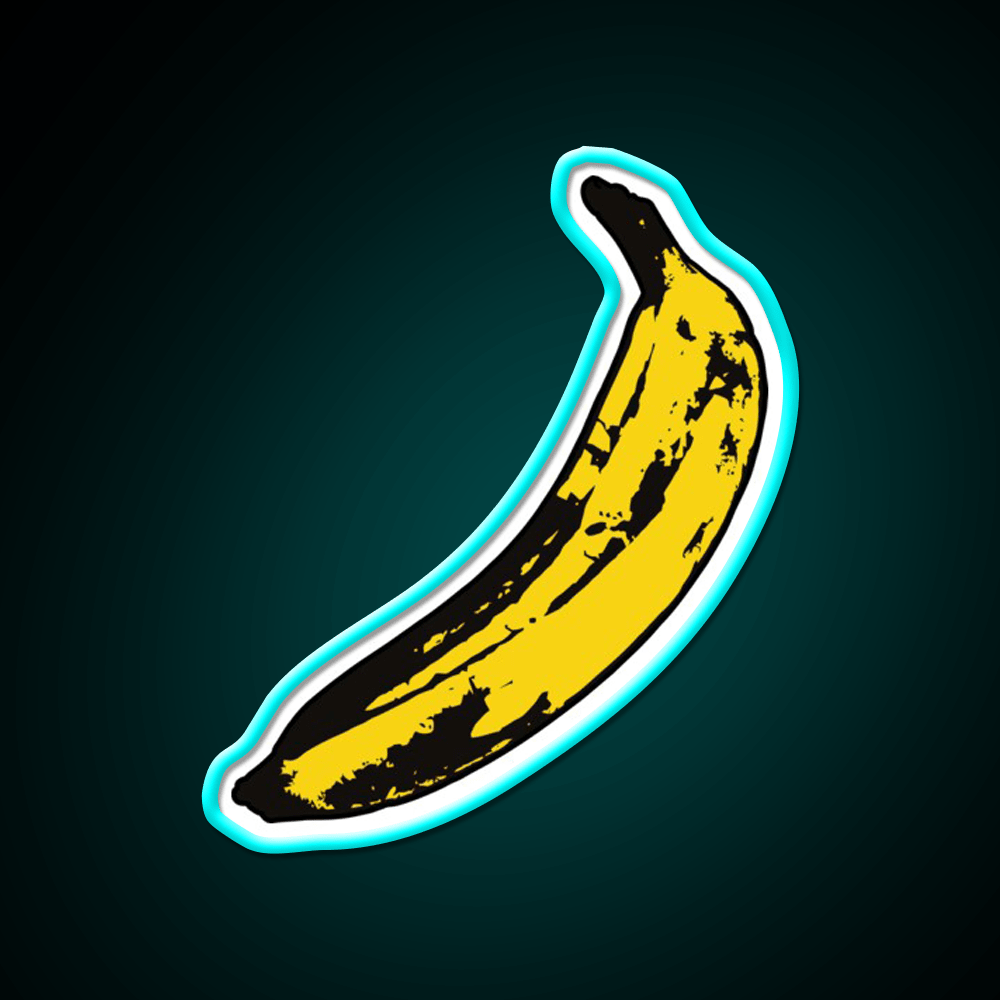 Punk Banana Snack Food Led Neon Sign Rgb Color - Shineneon
