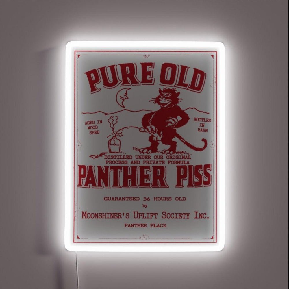 Pure Old Panther Piss Rgb Led Neon Sign - Shineneon