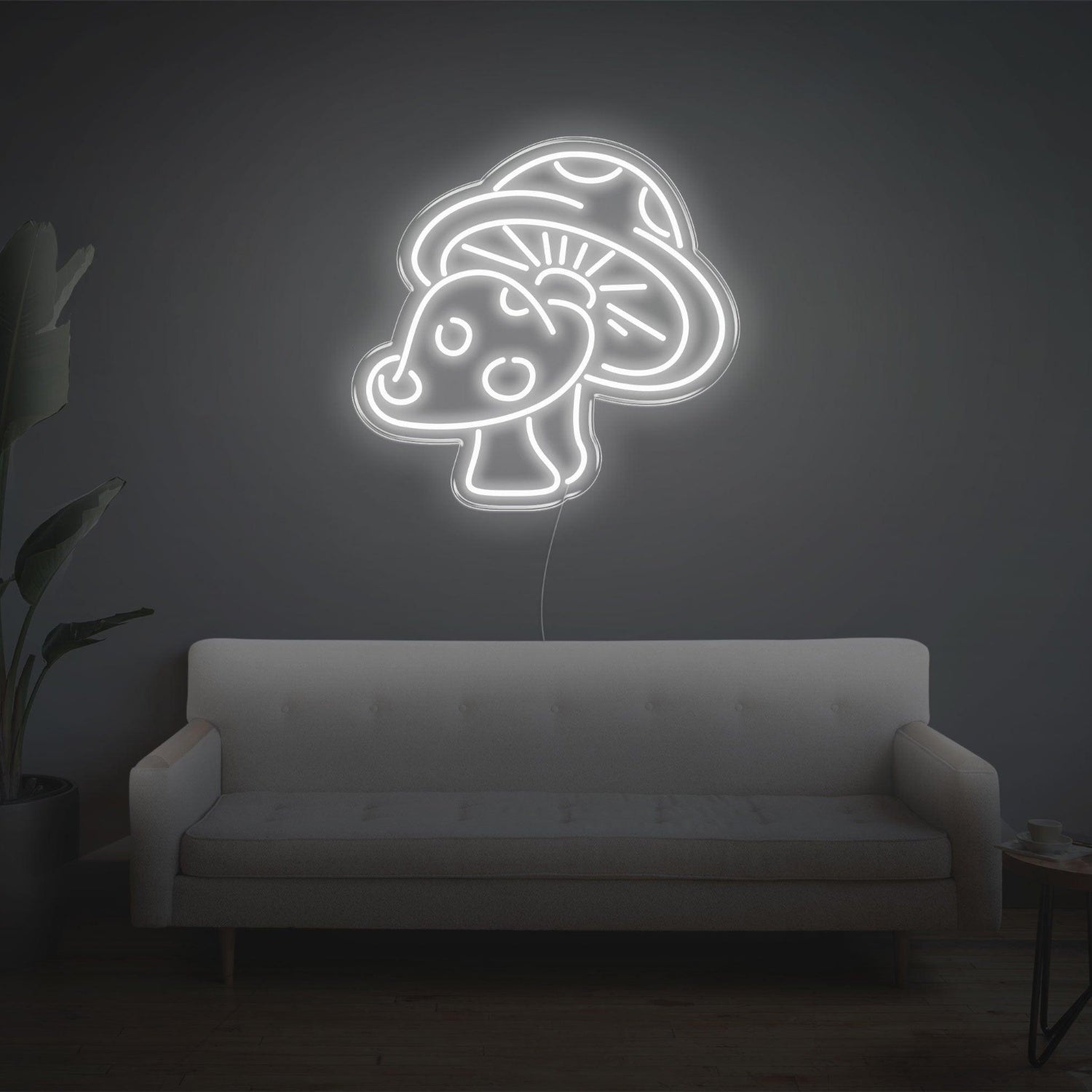 Purple Cartoon Mushroom Led Neon Sign For Indoor Wall Decor | Shineneon