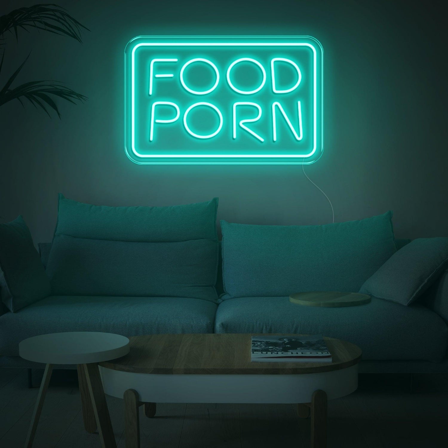 Purple Food Porn Led Neon Sign For Home And Cafe Decor | Shineneon