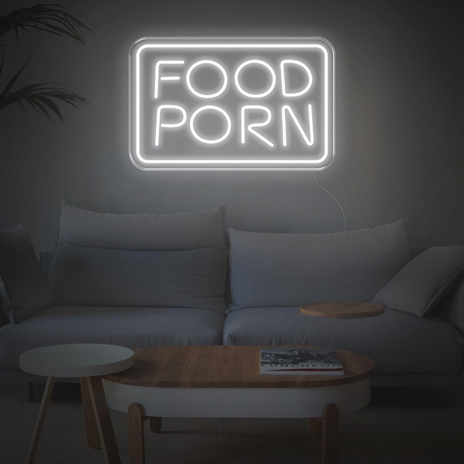 Purple Food Porn Led Neon Sign For Home And Cafe Decor | Shineneon
