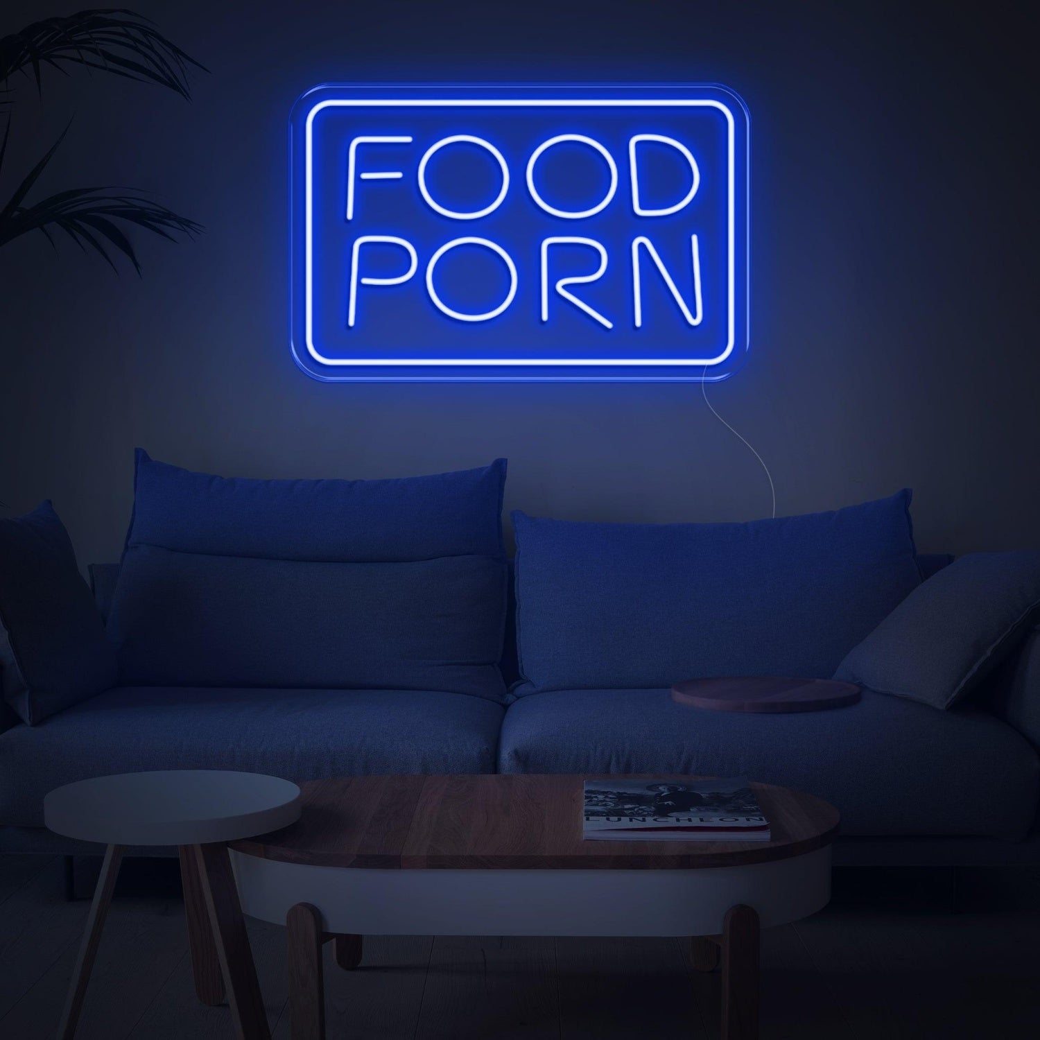 Purple Food Porn Led Neon Sign For Home And Cafe Decor | Shineneon