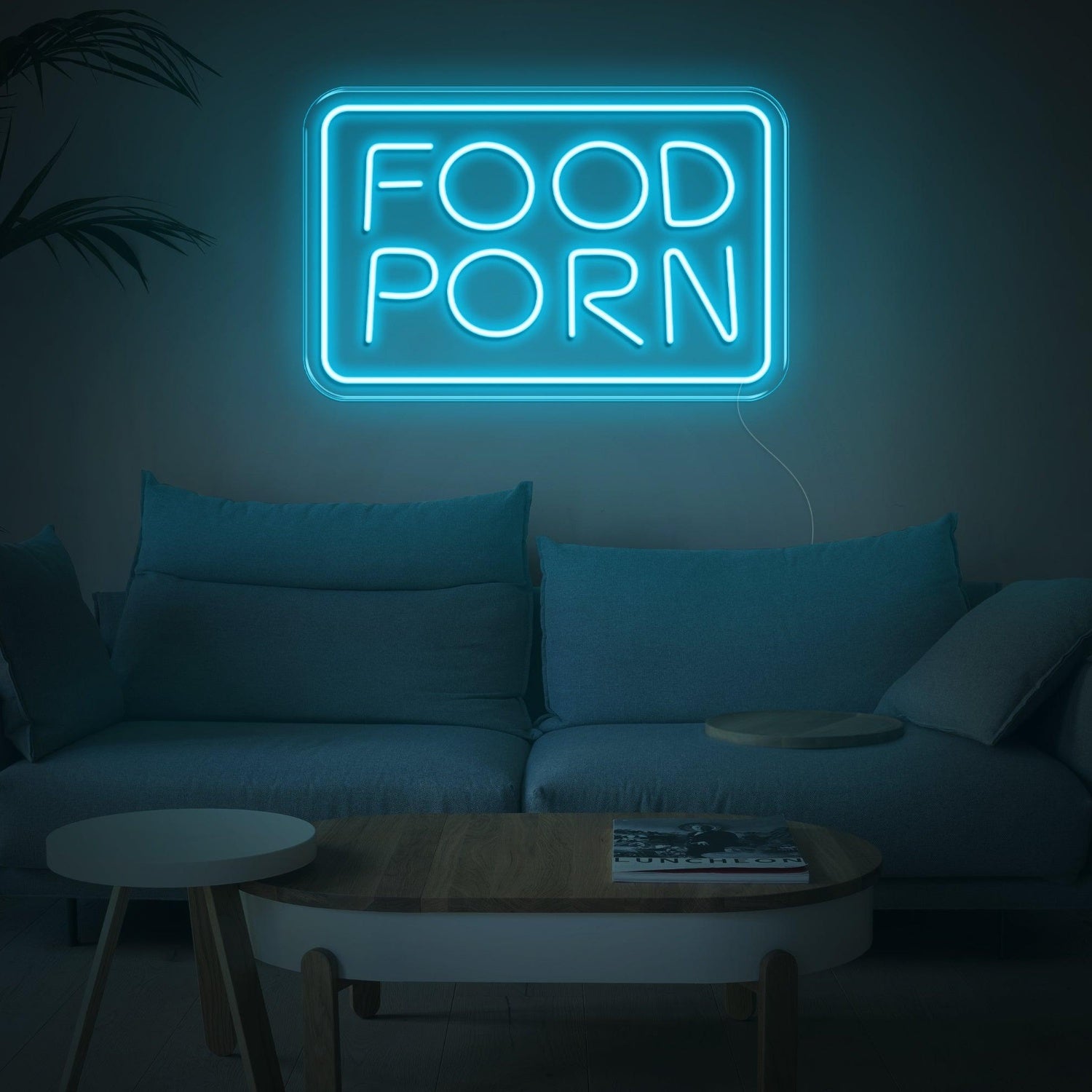 Purple Food Porn Led Neon Sign For Home And Cafe Decor | Shineneon