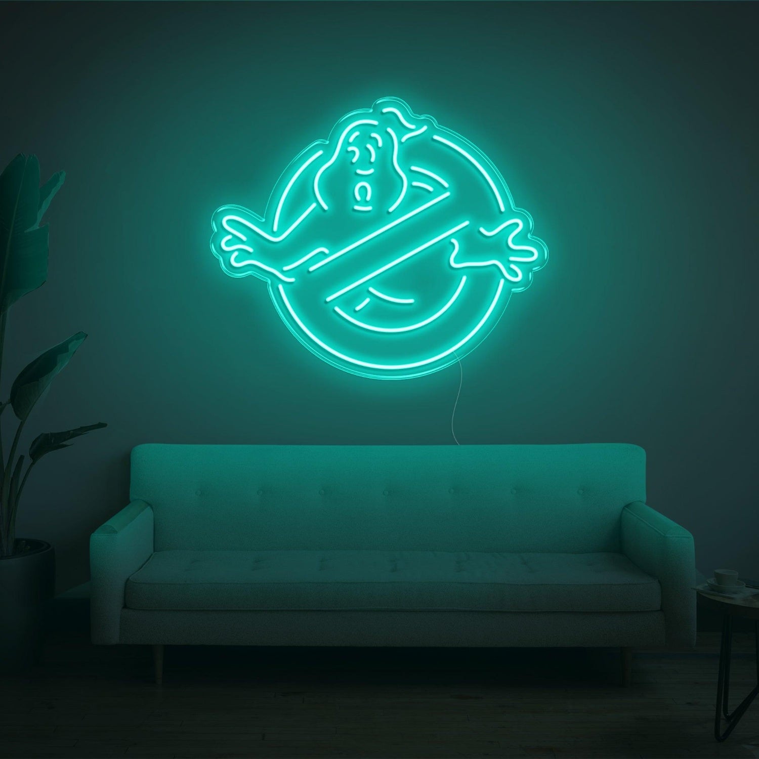 Purple Ghostbusters Logo Led Neon Sign For Modern Room Decor | Shineneon