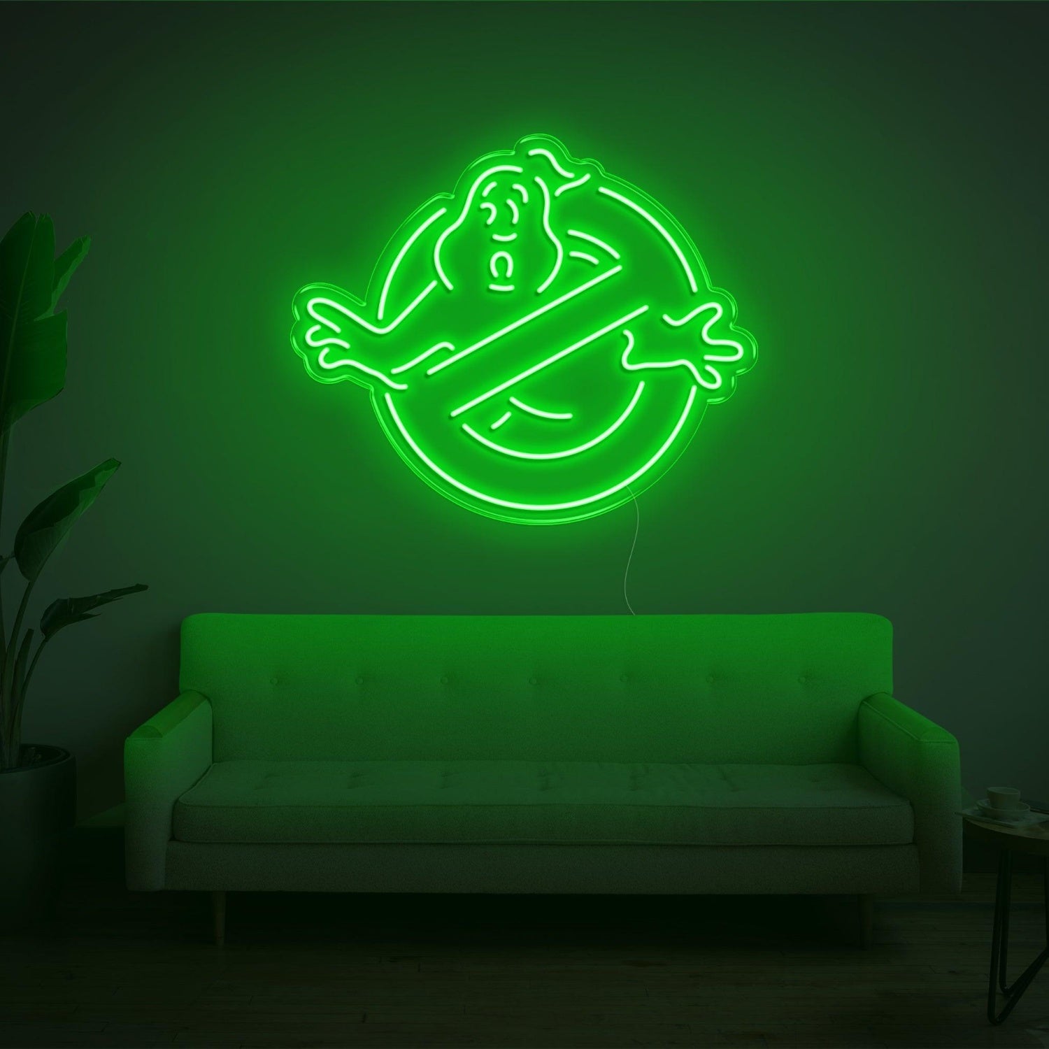 Purple Ghostbusters Logo Led Neon Sign For Modern Room Decor | Shineneon