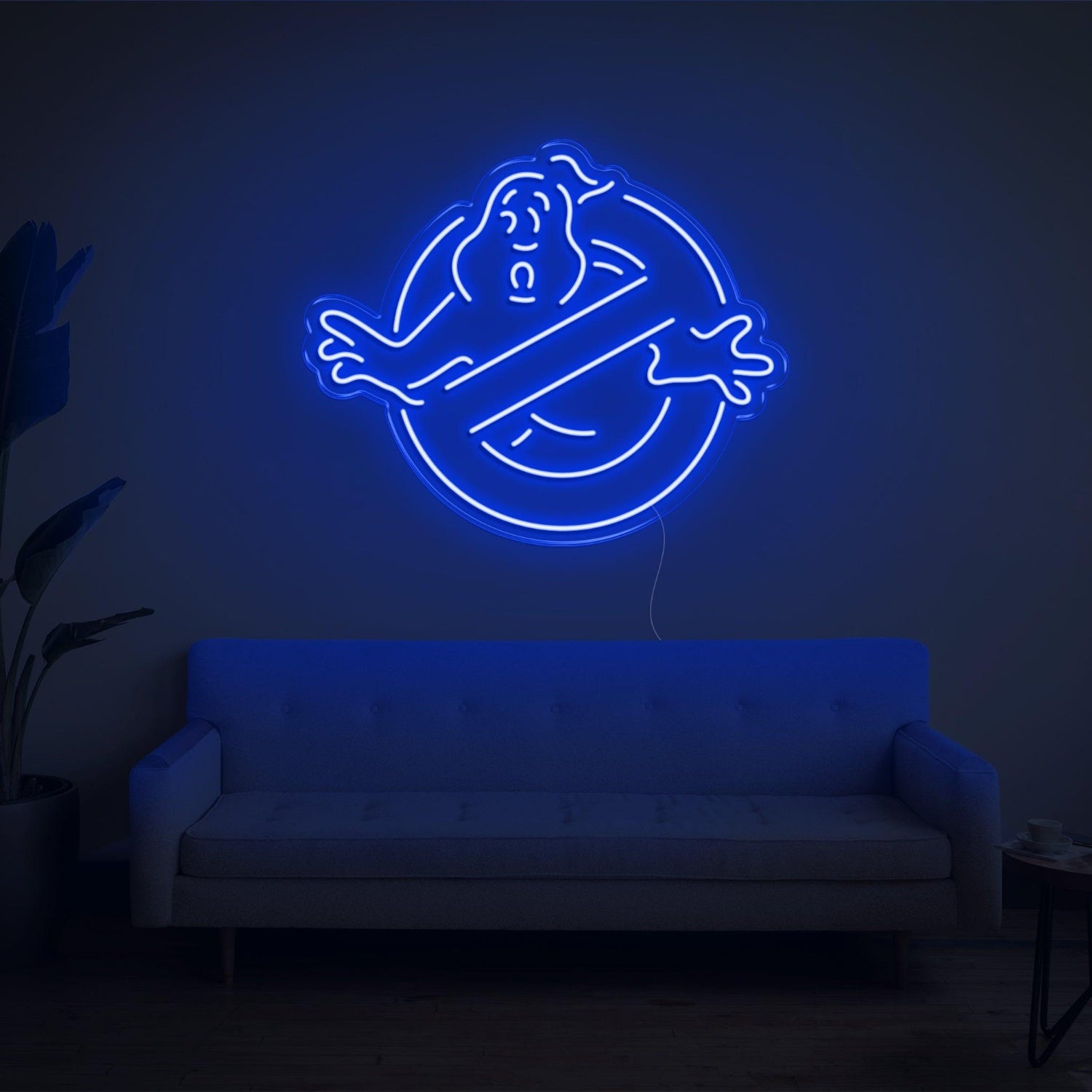 Purple Ghostbusters Logo Led Neon Sign For Modern Room Decor | Shineneon