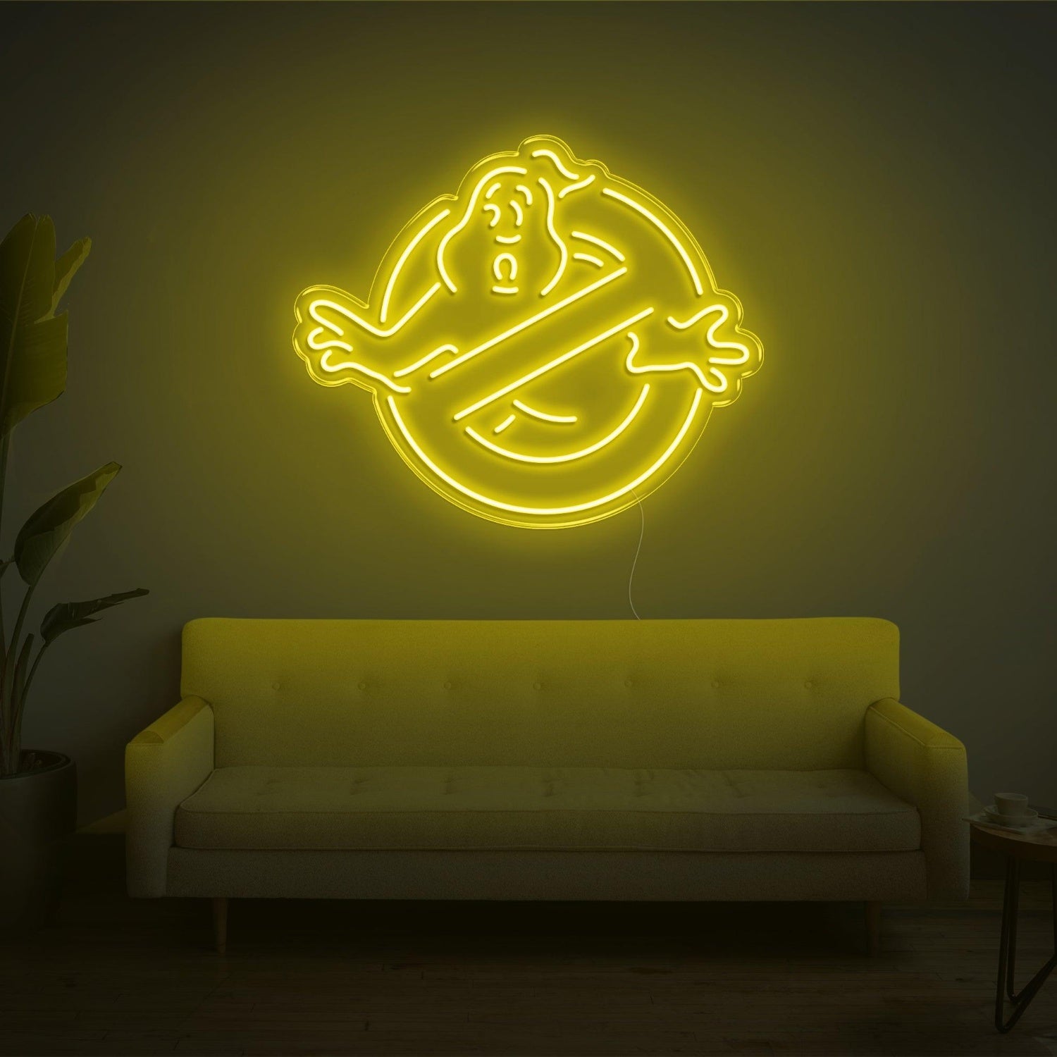 Purple Ghostbusters Logo Led Neon Sign For Modern Room Decor | Shineneon