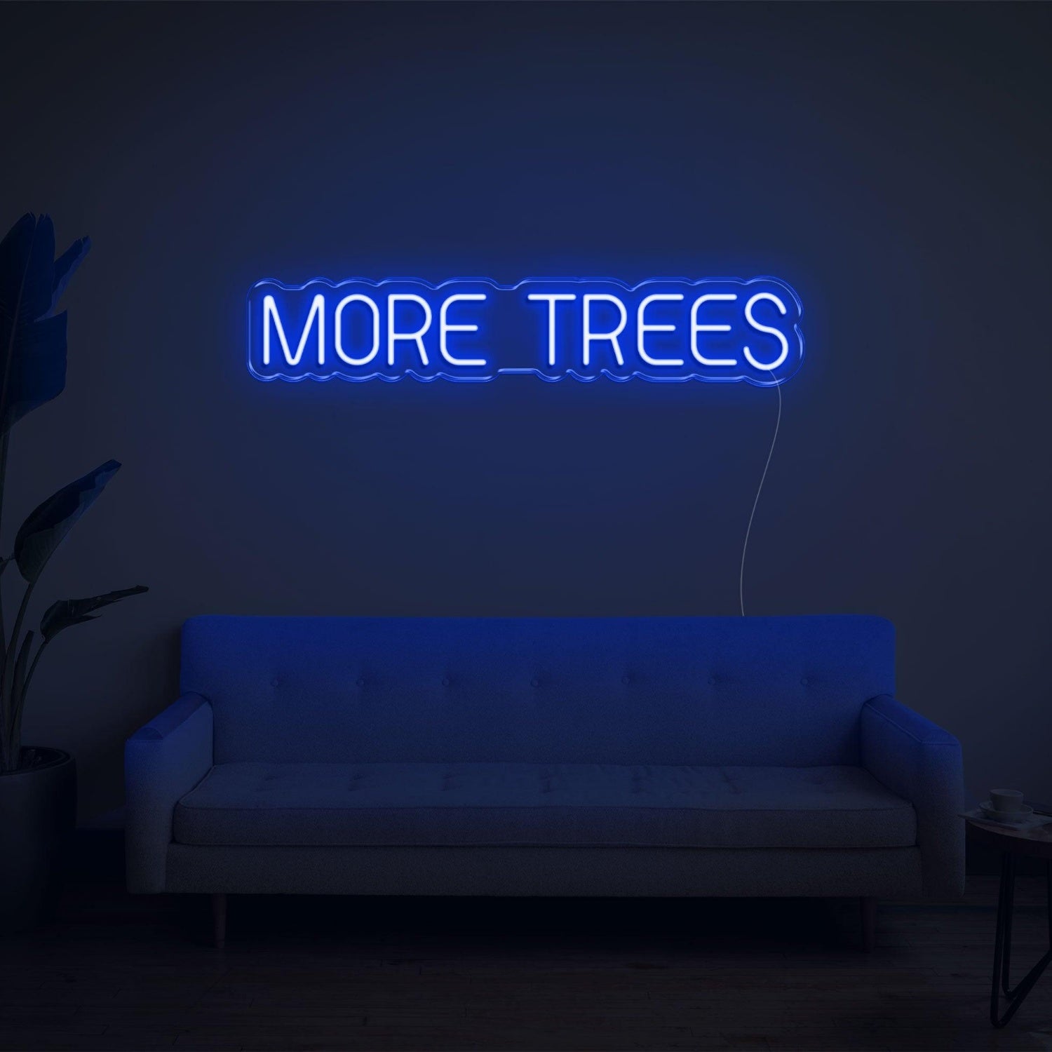 Purple More Trees Led Neon Sign For Indoor Wall Decor | Shineneon