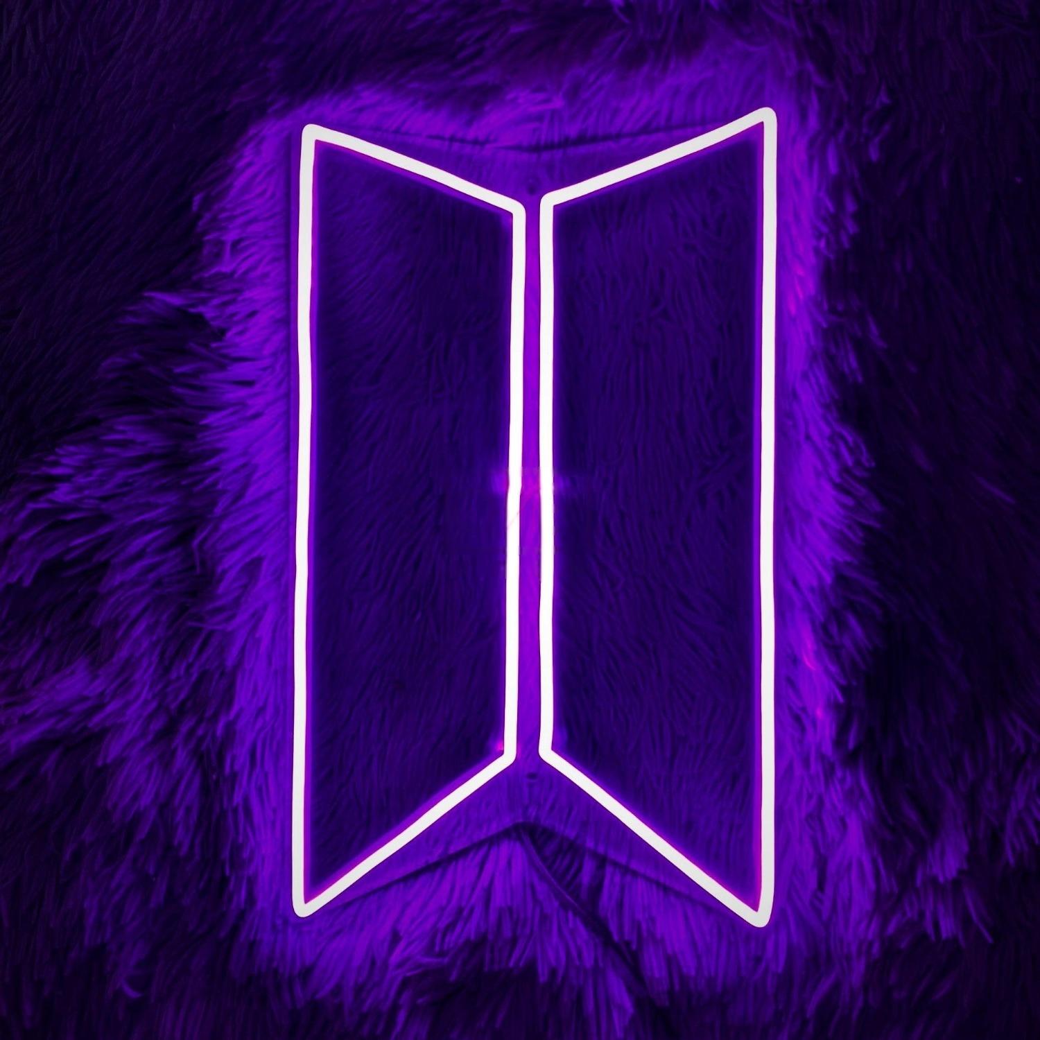 Purple Open Door Led Neon Sign For Bar Nightclub Decor | Shineneon