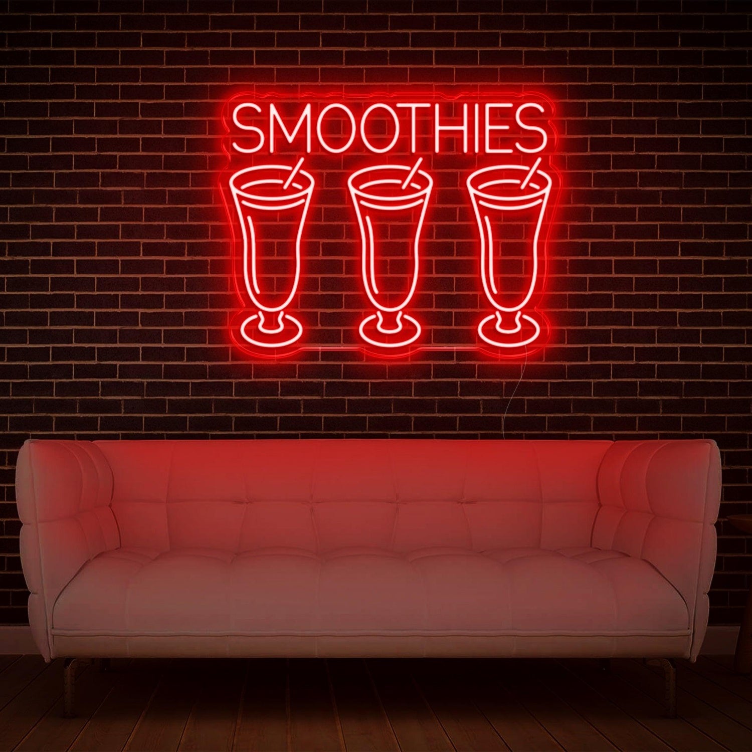 Purple Smoothies Drinks Led Neon Sign For Cafe Home Decor | Shineneon