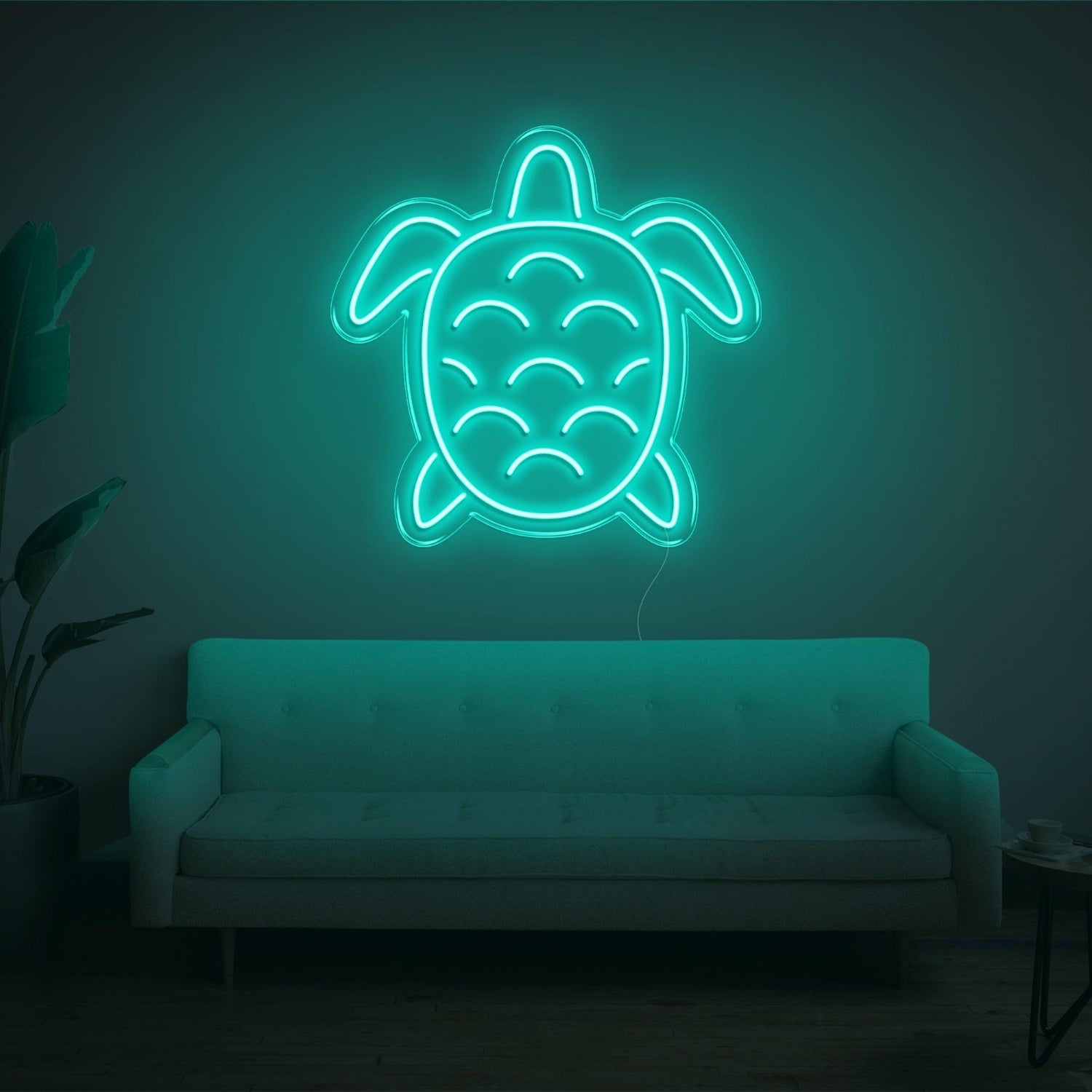Purple Turtle Led Neon Sign For Modern Home Cafe Decor | Shineneon