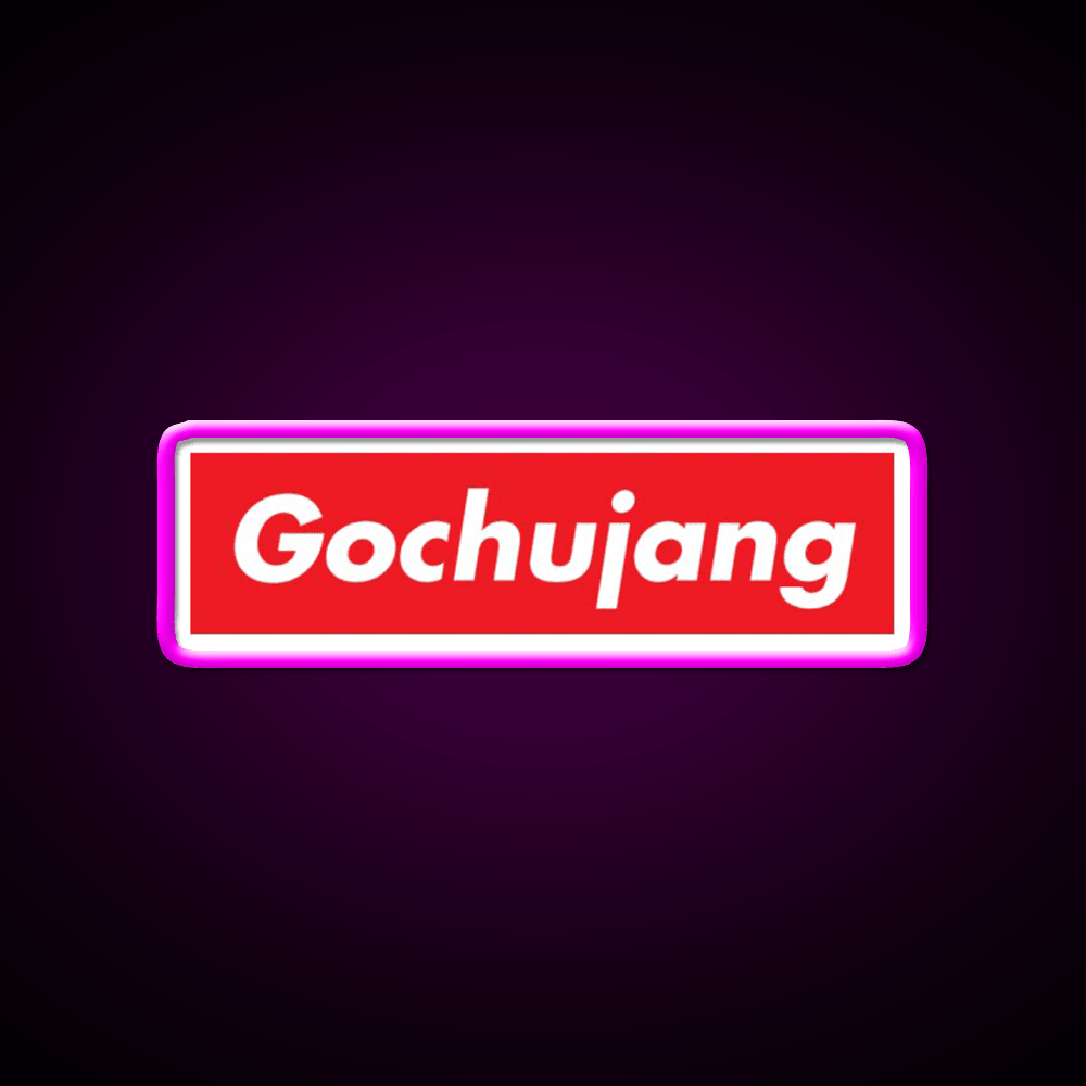Put Some Gochujang On It Saying Led Neon Sign Chinese Food Rgb Color - Shineneon