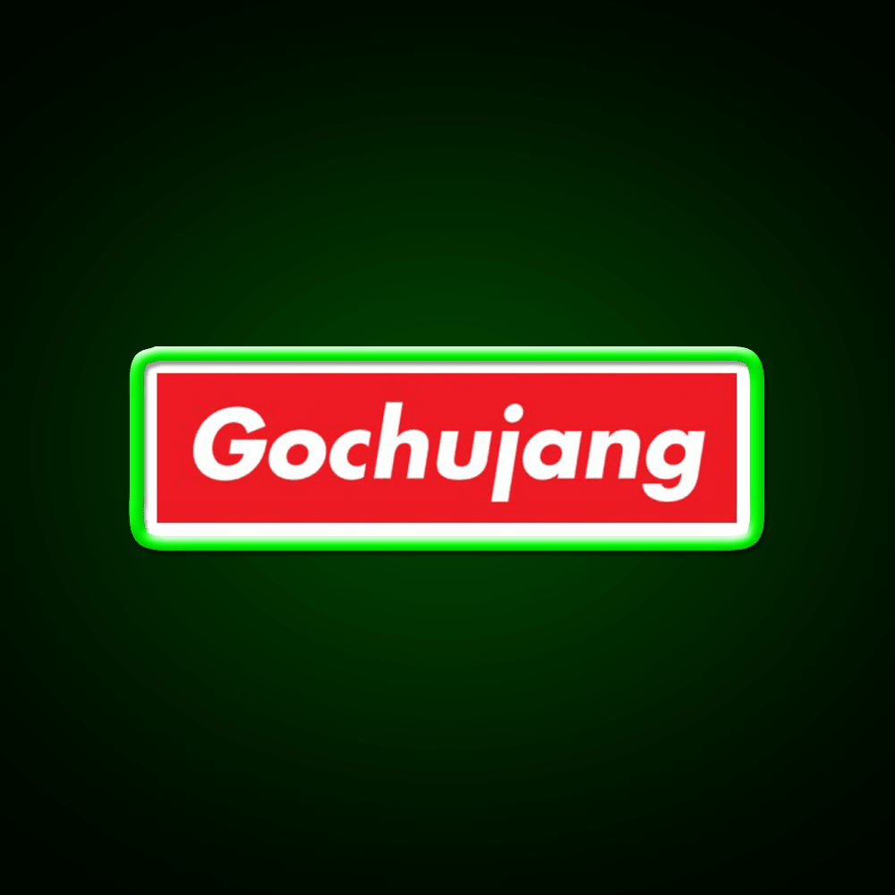 Put Some Gochujang On It Saying Led Neon Sign Chinese Food Rgb Color - Shineneon