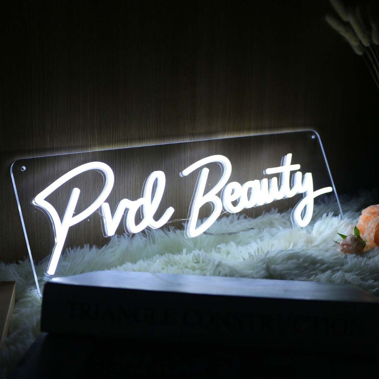 Pvd Beauty White Led Neon Sign | Shineneon