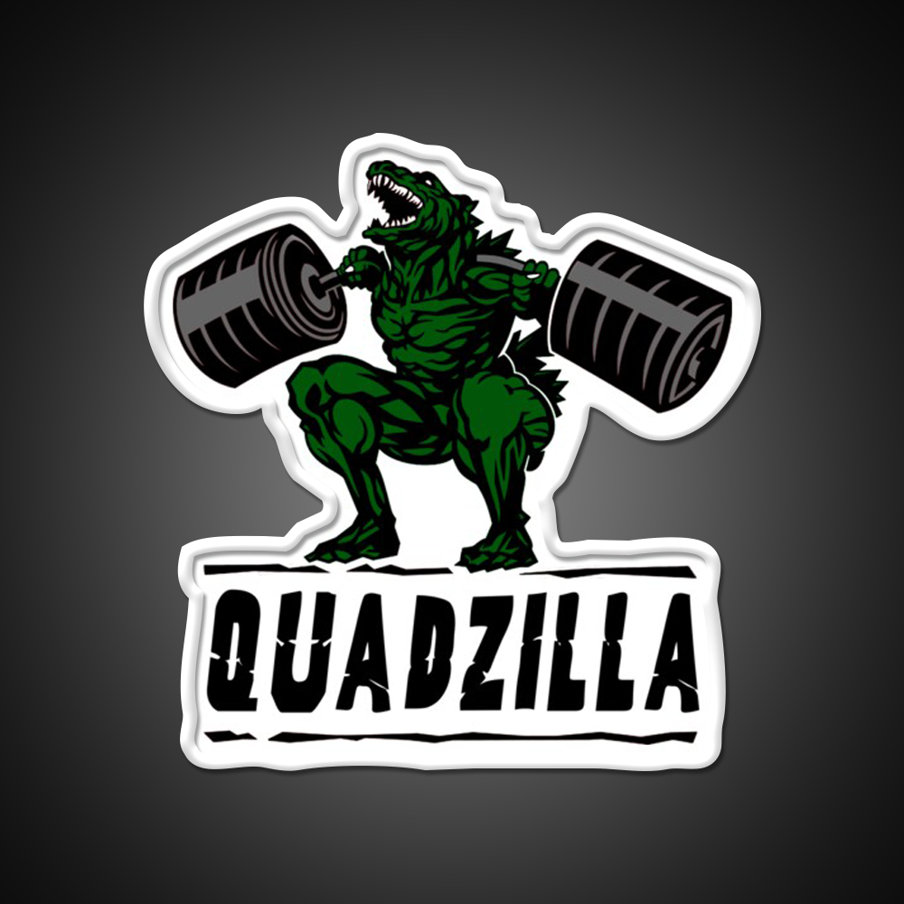 Quadzilla Gym Fitness Led Neon Sign Rgb Color