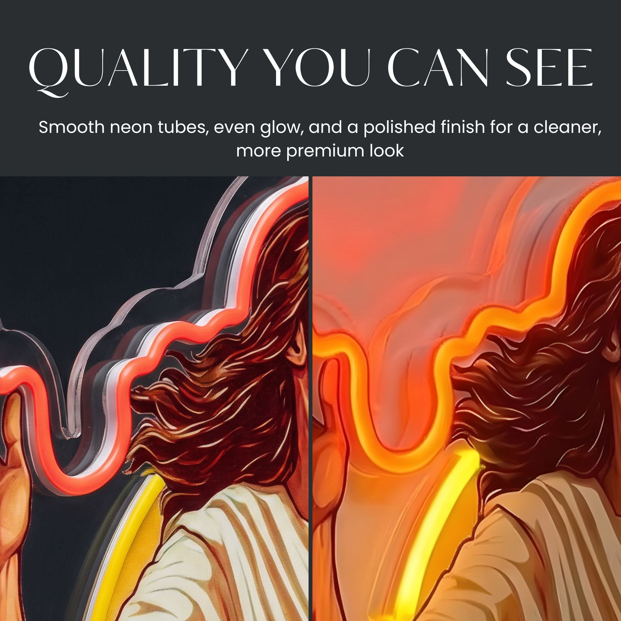 ShineNeon™ Jesus Basketball Neon Sign Holy Hoops Art for Man Cave USB Power