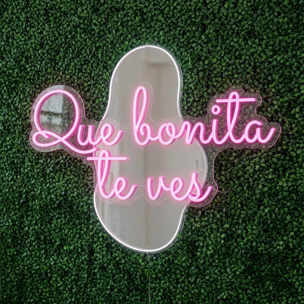 Que Bonita Teves LED Neon Sign - 01 Original Product Image