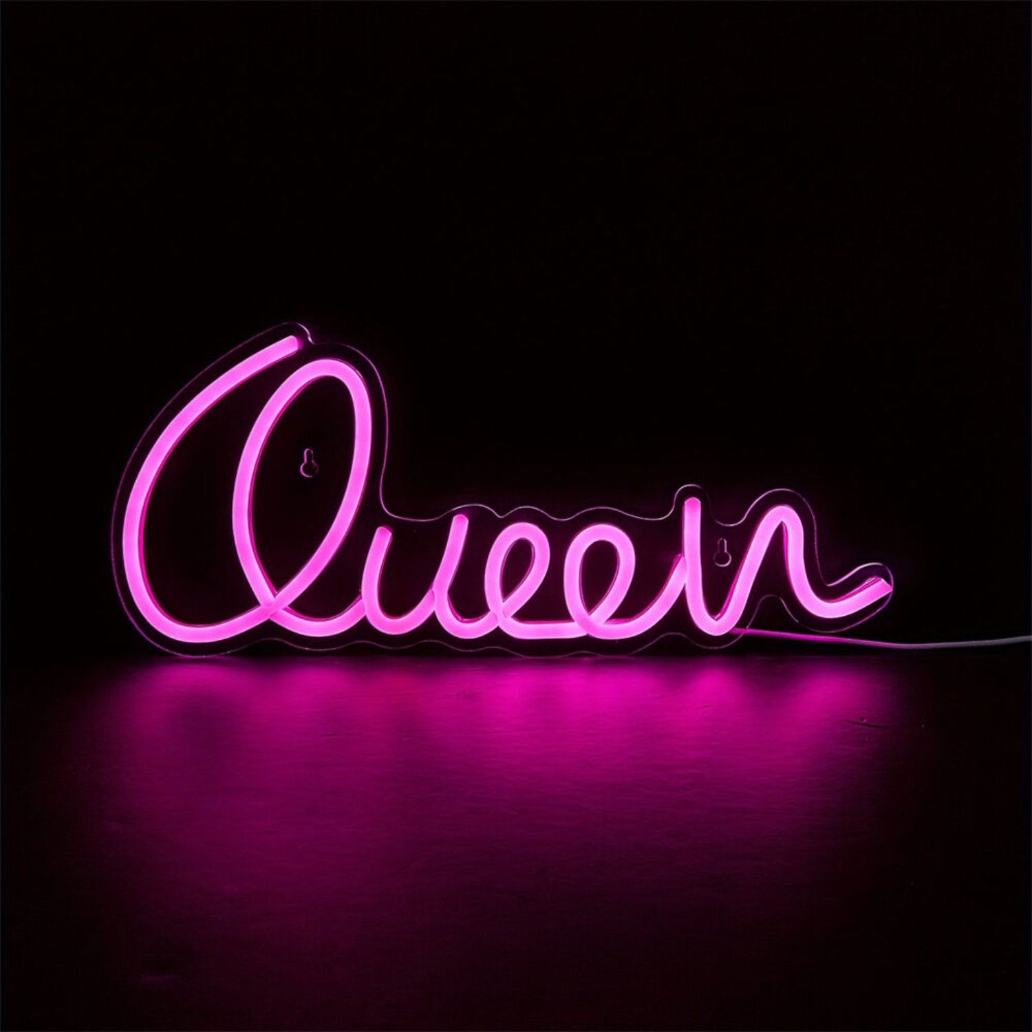 Queen Led Neon Sign Office Bar And Wedding Decorations | Shineneon
