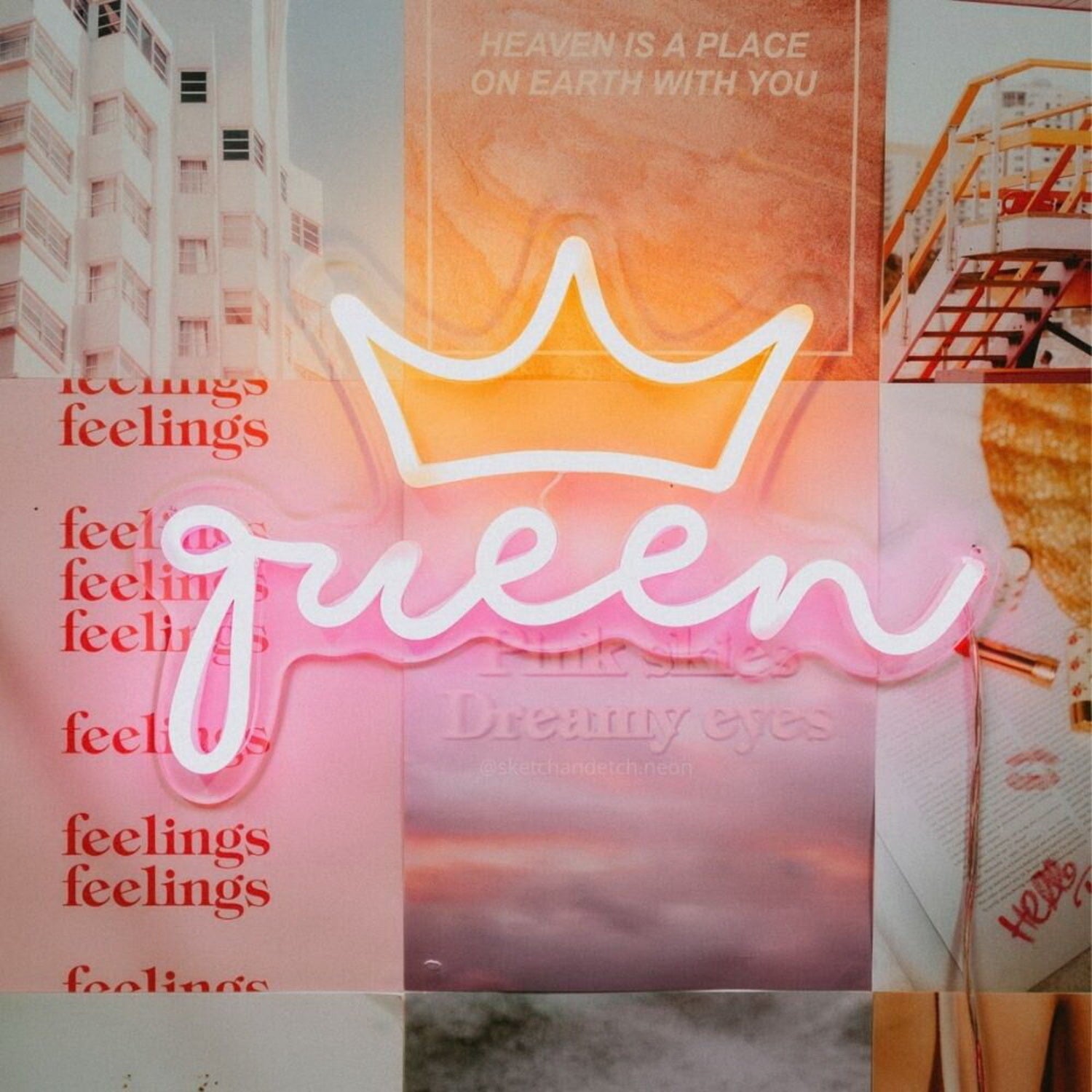 Queen Neon Sign For Empowering And Bold Spaces | Shineneon