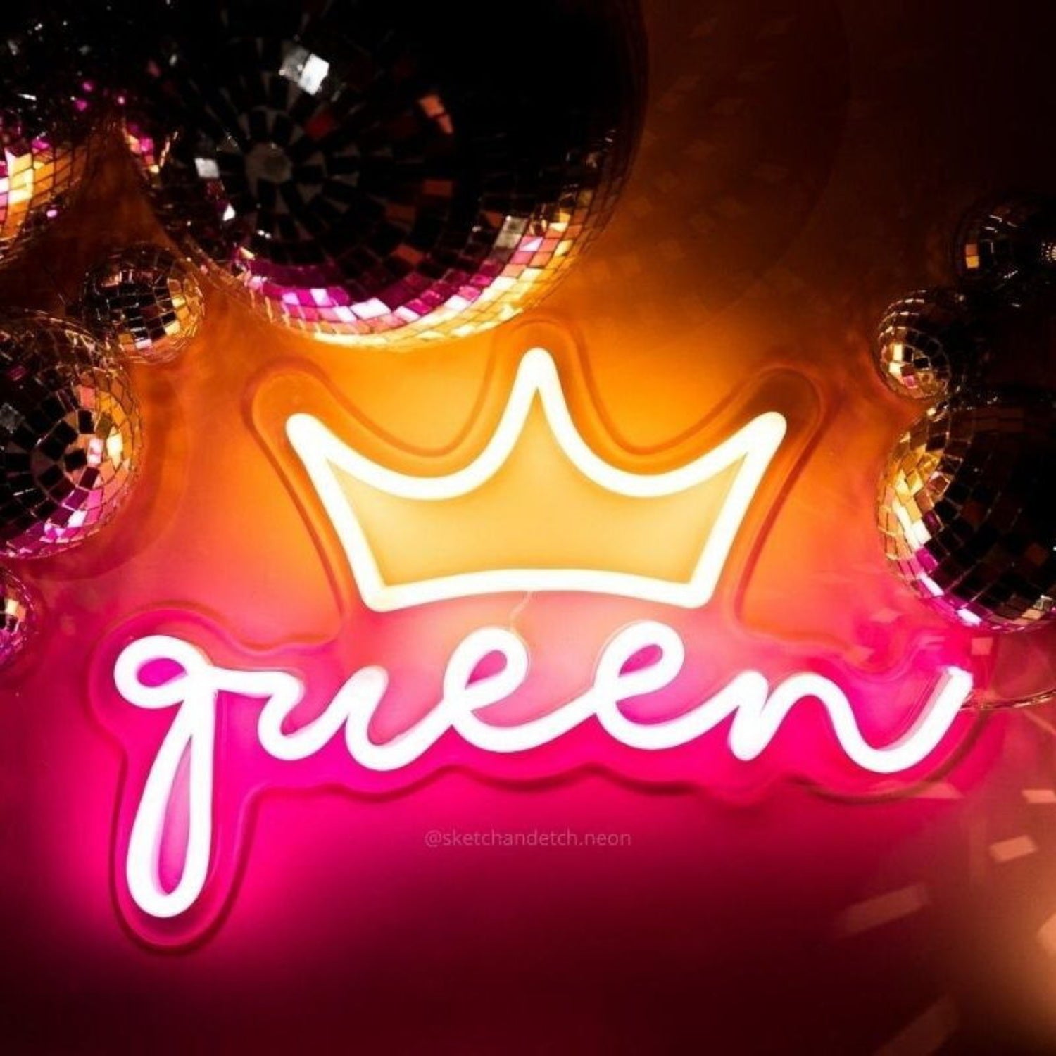 Queen Neon Sign For Empowering And Bold Spaces | Shineneon
