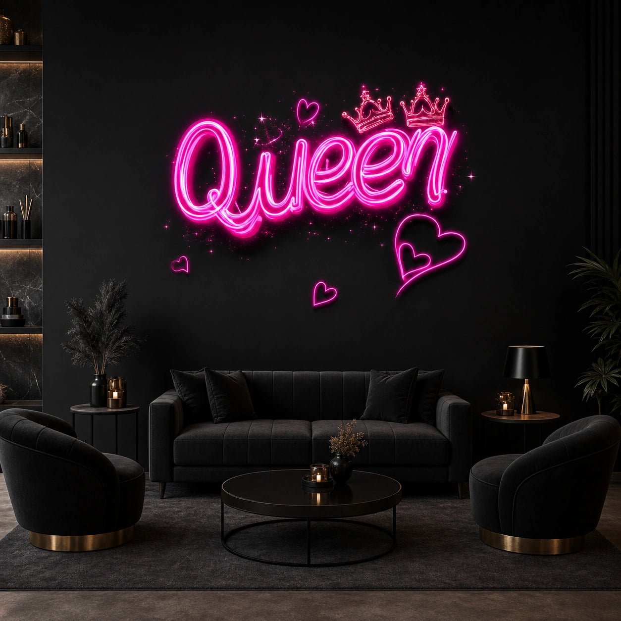 Queen Wall Decor LED Neon Sign Garage Man Cave Neon Sign - Shineneon