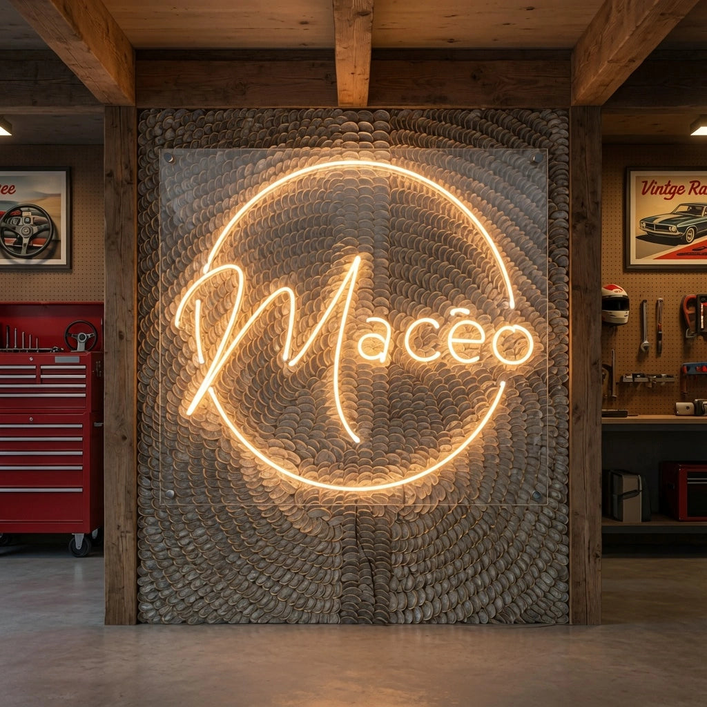 Race LED Neon Sign - 02 High-Converting Product Image