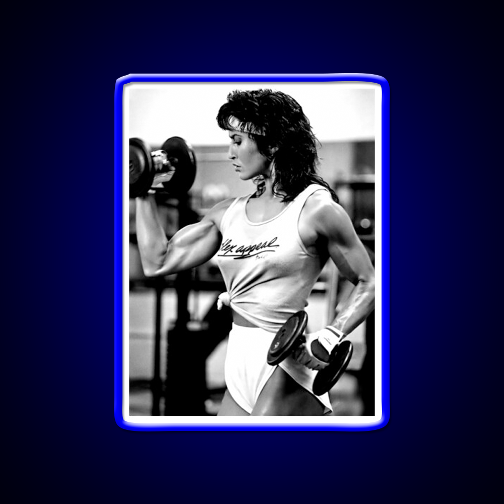 Rachel Mclish Gym Fitness Led Neon Sign Rgb Color