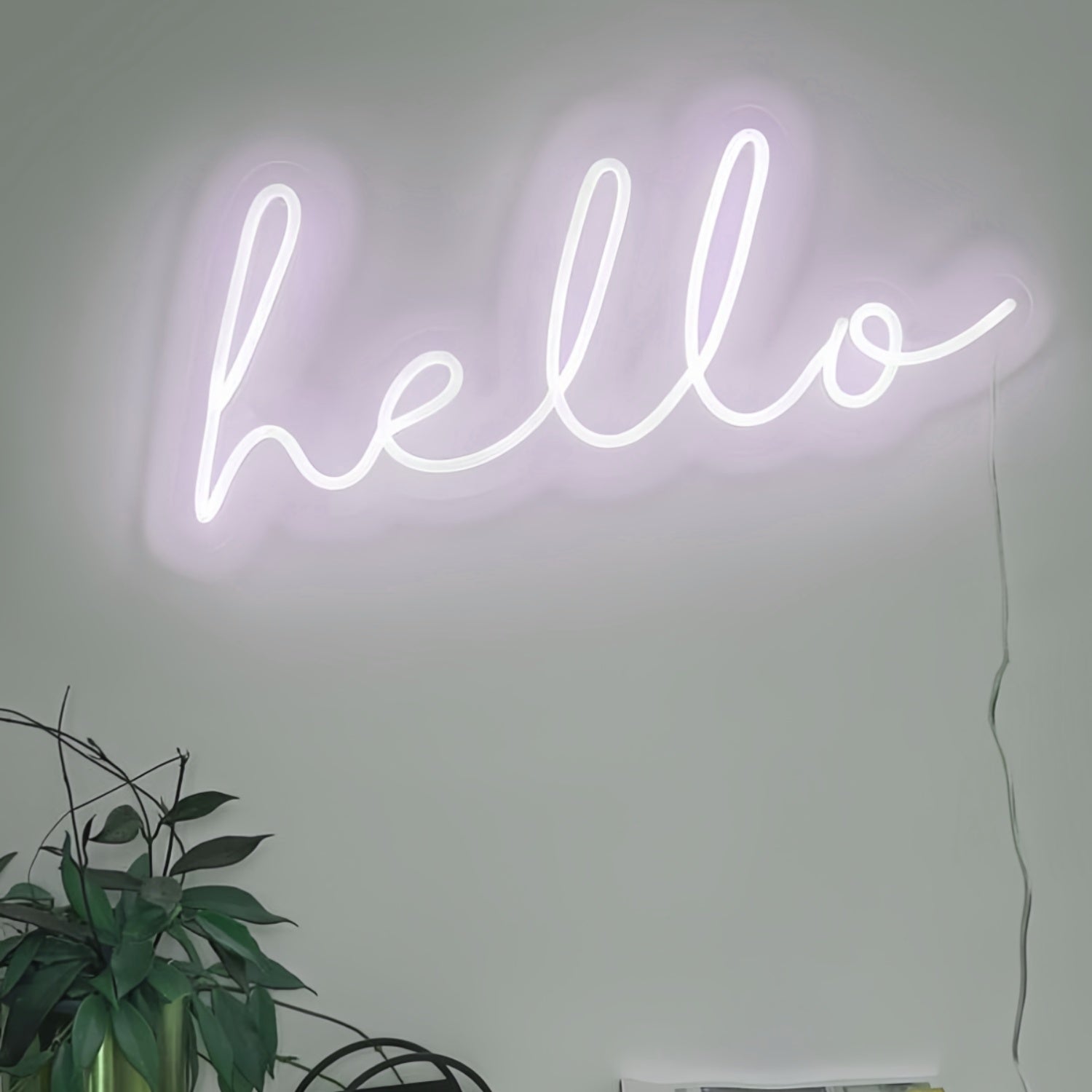 Radiant Greetings Hello Led Neon Sign | Shineneon