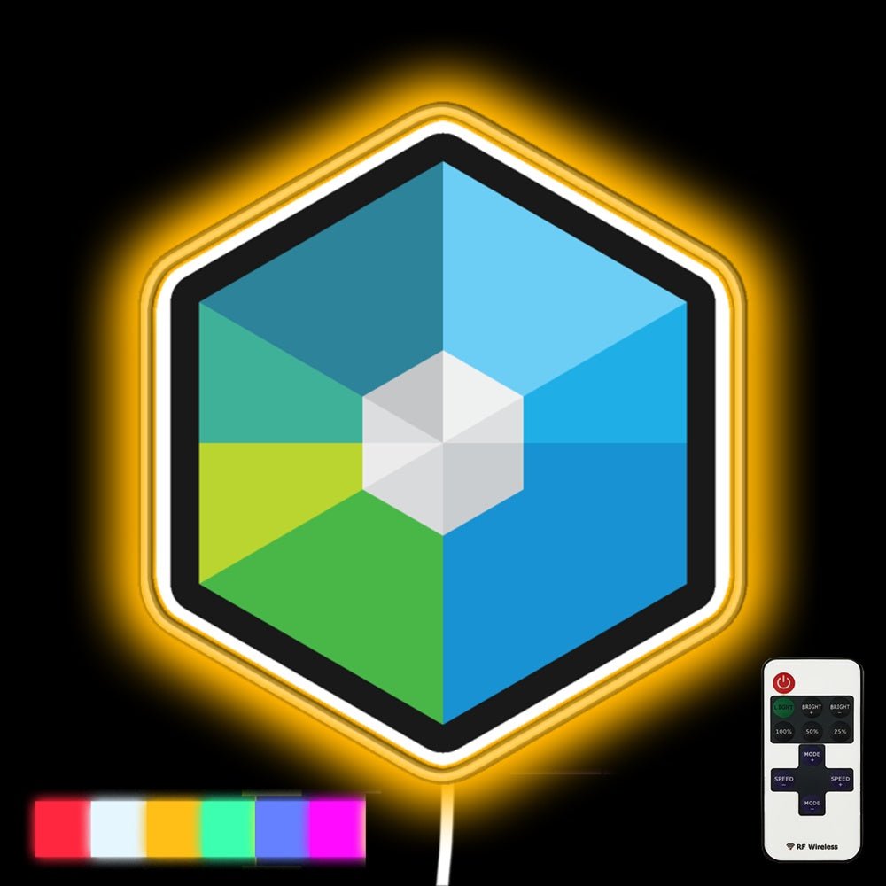 Raiblocks Coin Neon Gift Led Neon Sign - Shineneon