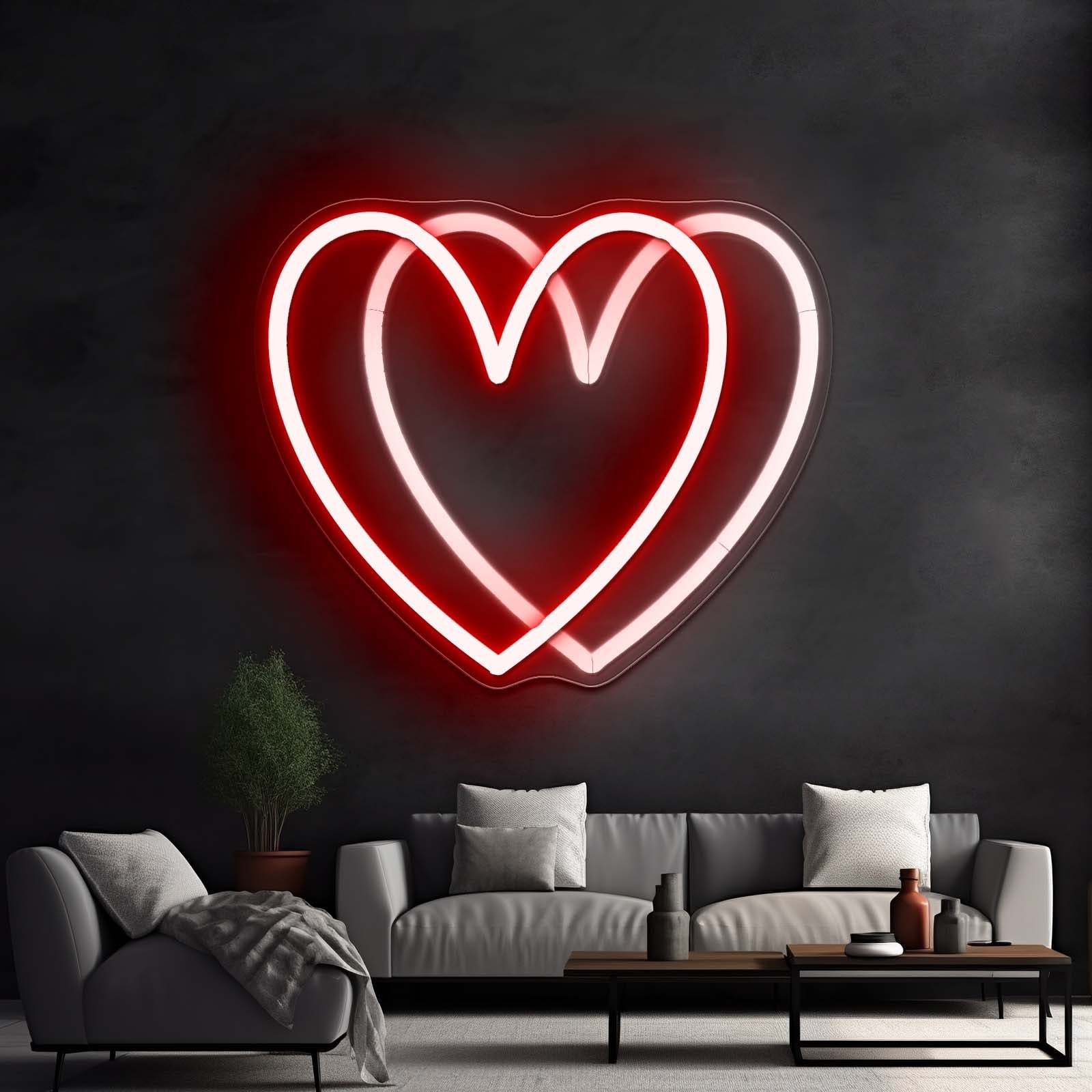 Rainbow Heart Neon Sign On Sale - Shineneon
