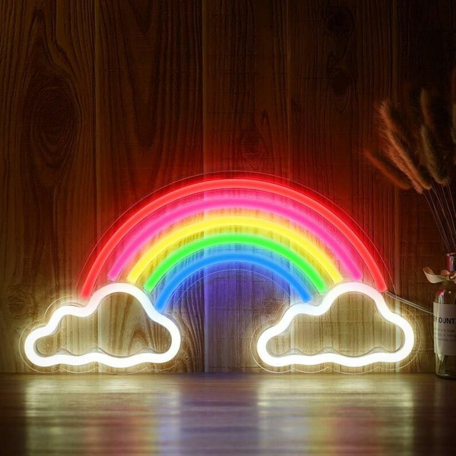 Rainbow In The Cloud Led Neon Sign - Shineneon