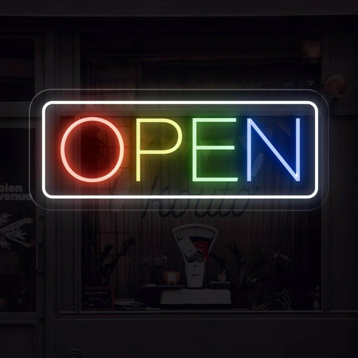 Rainbow Open Led Neon Sign | Shineneon