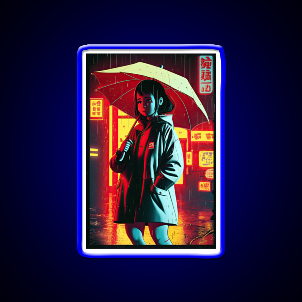 Rainy Nights Downtown Asian Cultural Led Neon Sign Rgb Color - LED neon sign view 5