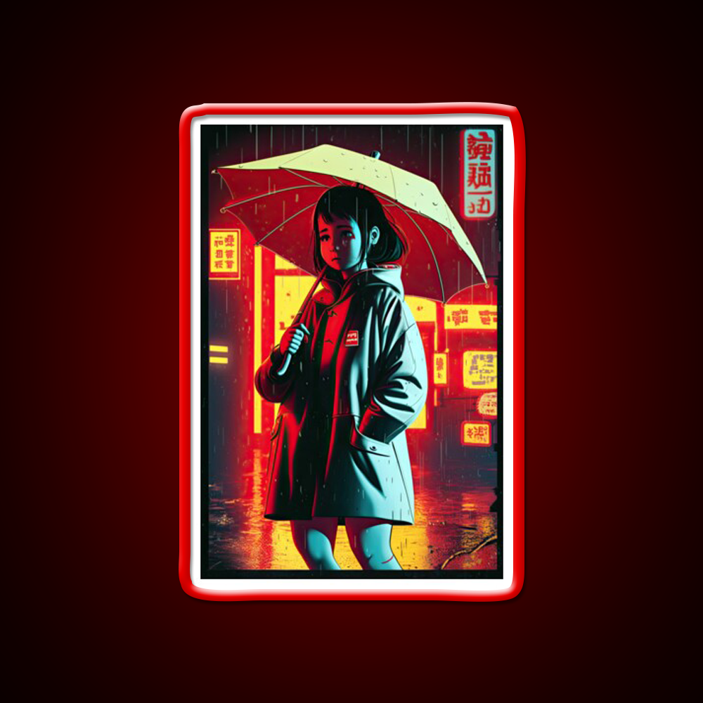 Rainy Nights Downtown Asian Cultural Led Neon Sign Rgb Color - LED neon sign view 10