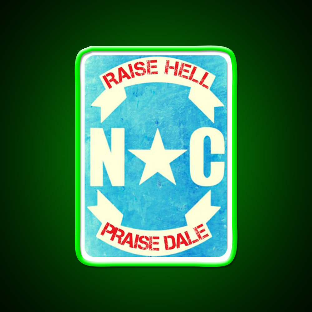 Raise Hell Praise Dale Beer Bar Decor Led Neon Sign Rgb Color - LED neon sign view 8