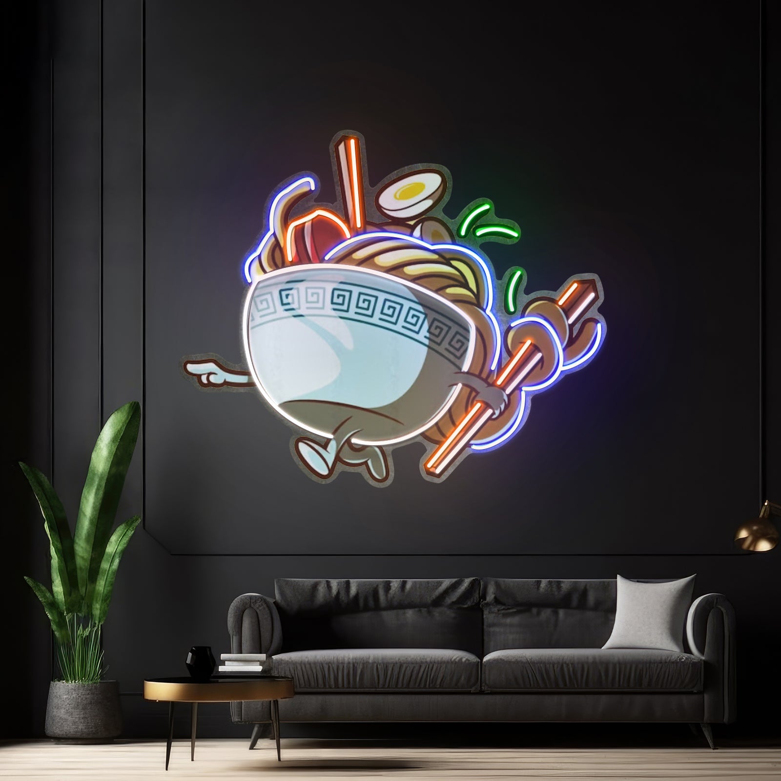 Ramen Bowl Led Neon Sign Light Custom Led Signs - Shineneon