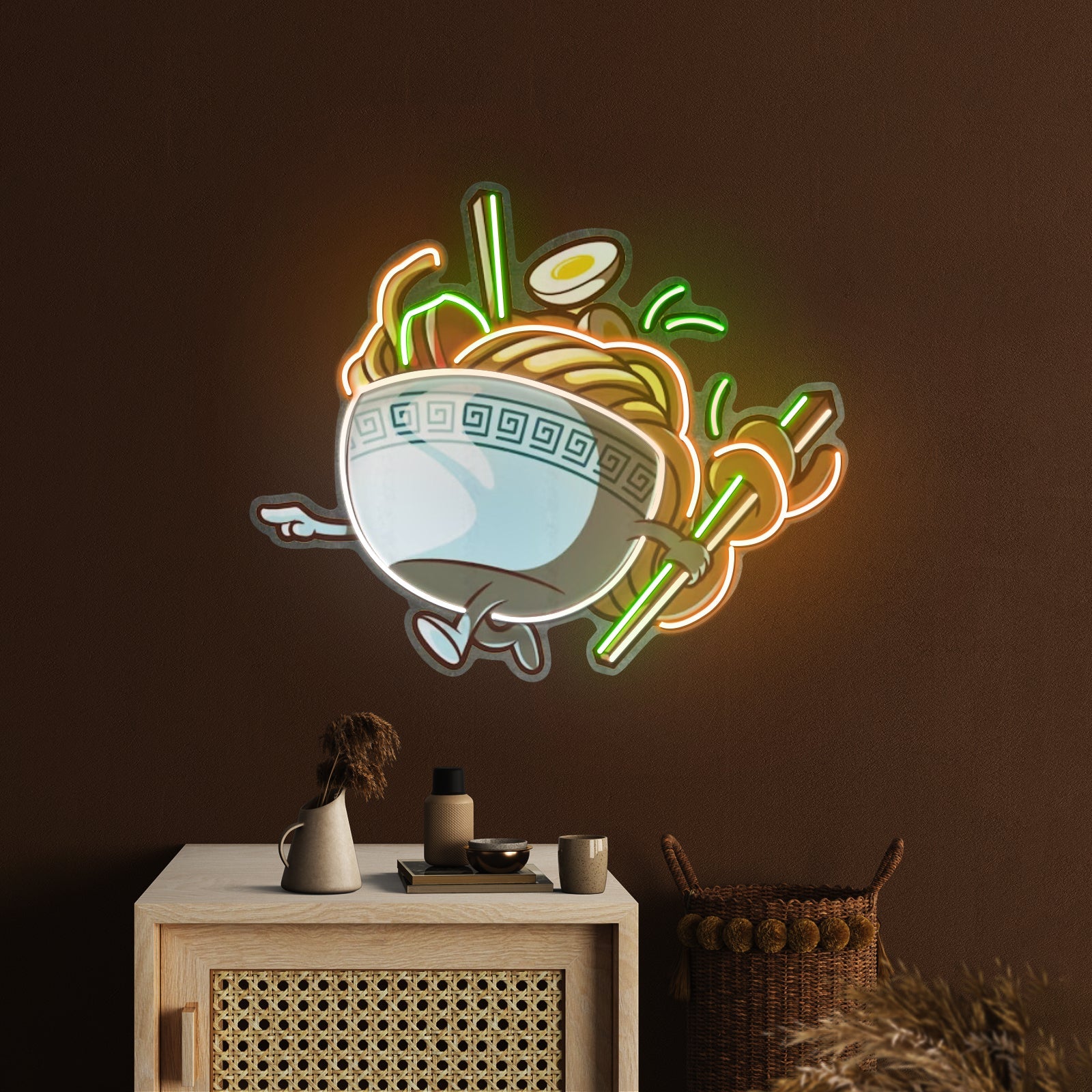 Ramen Bowl Led Neon Sign Light Custom Led Signs - Shineneon
