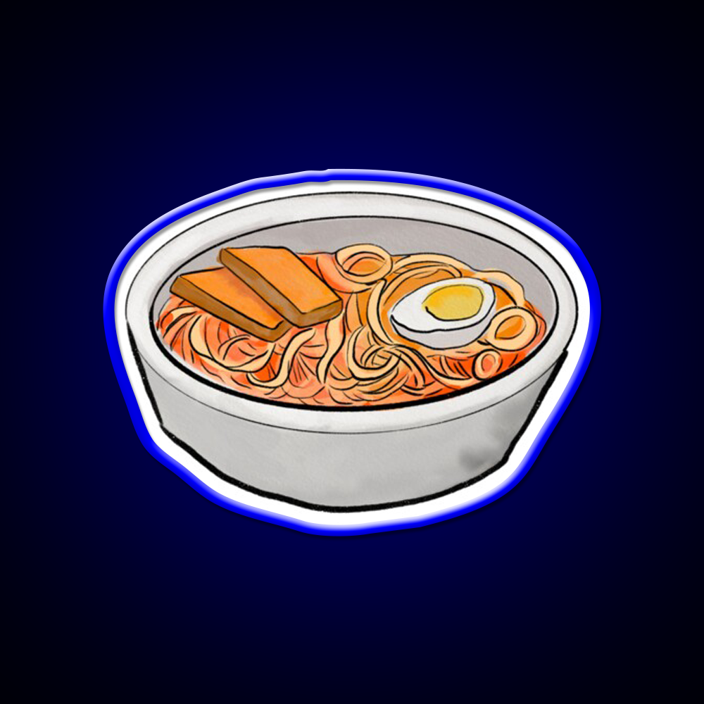 Ramen Japanese Noodle Soup Asian Cultural Led Neon Sign Rgb Color - LED neon sign view 5