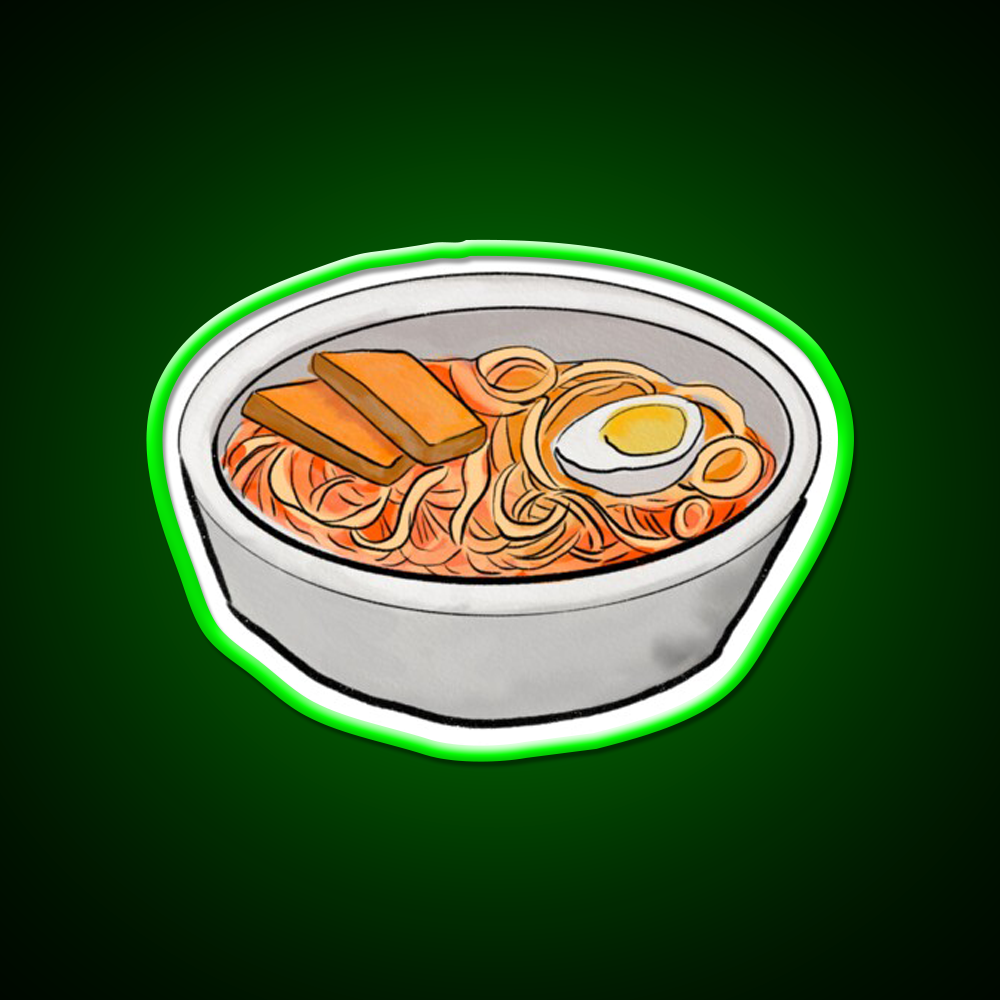 Ramen Japanese Noodle Soup Asian Cultural Led Neon Sign Rgb Color - LED neon sign view 8