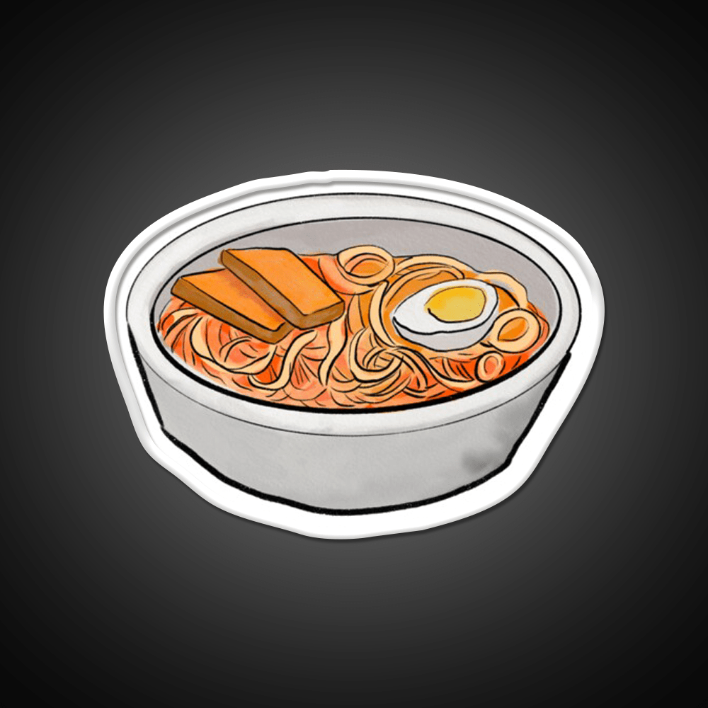 Ramen Japanese Noodle Soup Asian Cultural Led Neon Sign Rgb Color - Shineneon