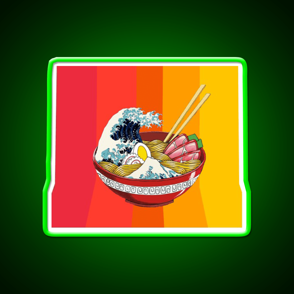 Ramen Led Neon Sign Chinese Food Rgb Color - Shineneon