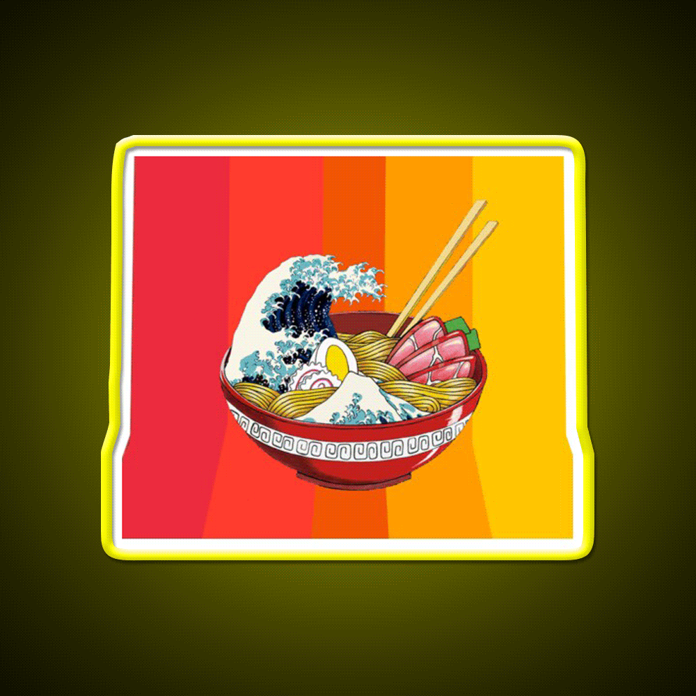 Ramen Led Neon Sign Chinese Food Rgb Color