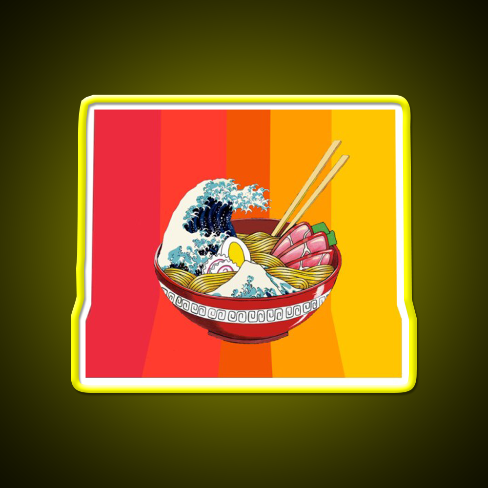 Ramen Led Neon Sign Chinese Food Rgb Color