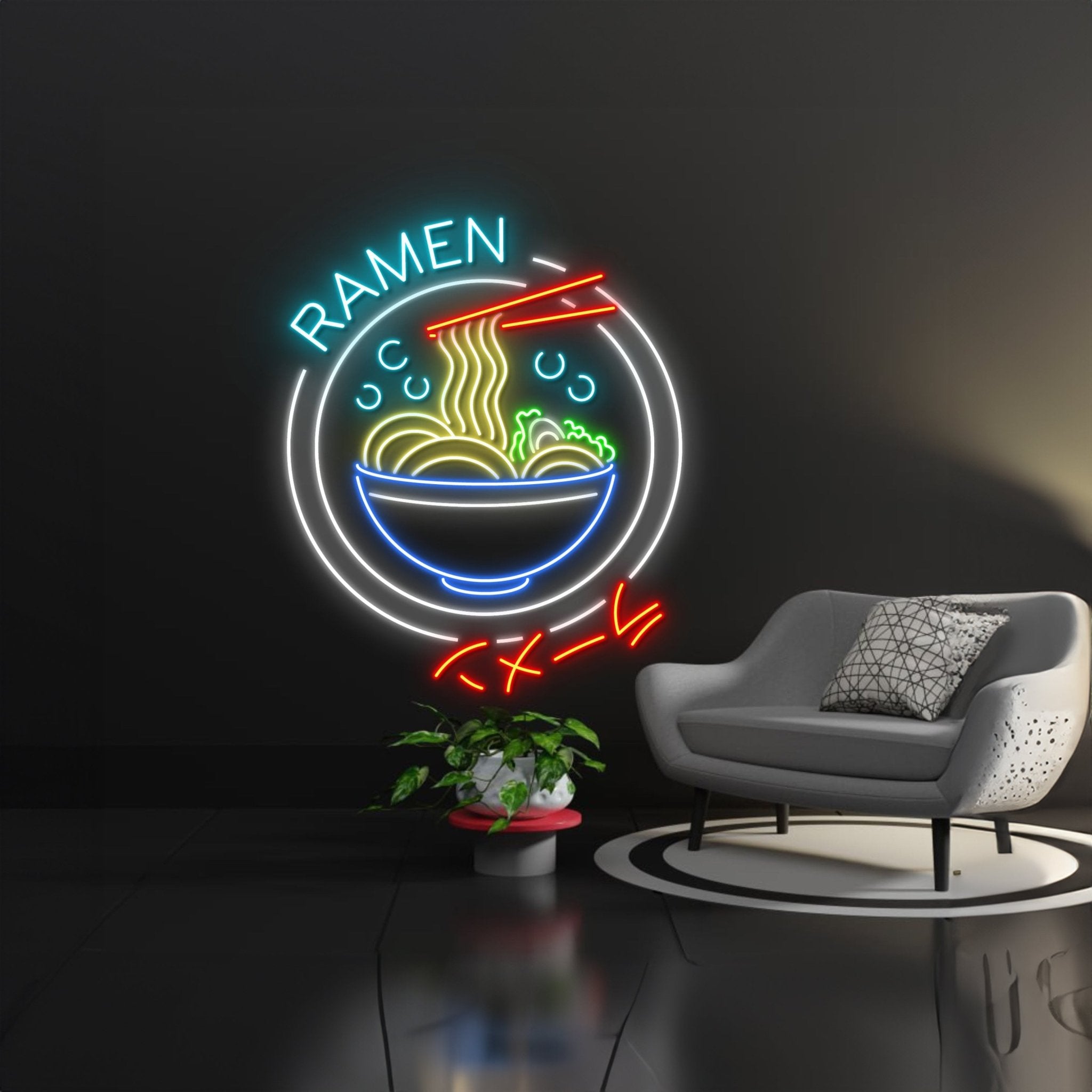 Ramen Neon Sign Wall Decor Ramen Noodle Neon - Shineneon