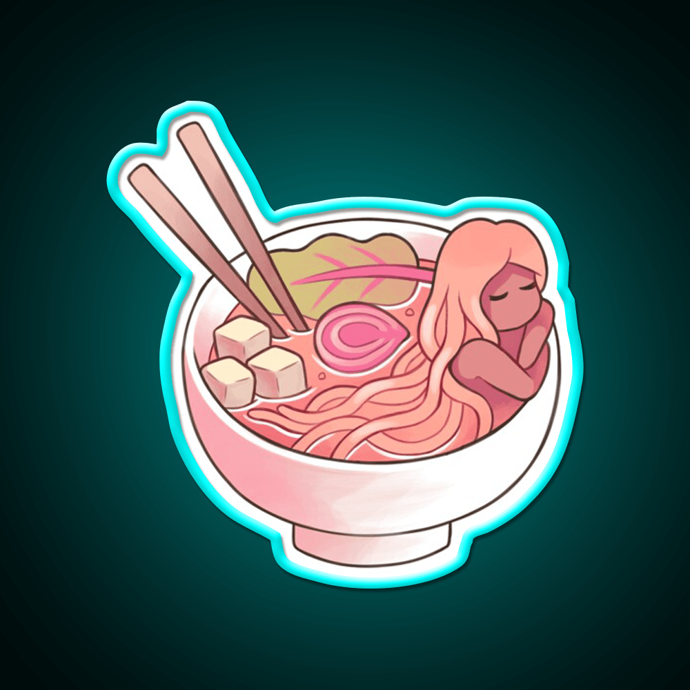Ramen Noods Snack Food Led Neon Sign For Snack Room Rgb Color - Shineneon